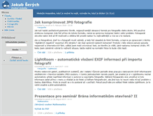 Tablet Screenshot of jakub.serych.cz